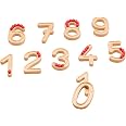 WISSNER® aktiv lernen - Set trasparente per frazioni lineari in 9 colori, 51 parti in inserto di plastica - RE-PLastic