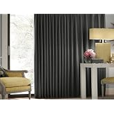 Ta&ccedil; Blackout Karartma G&uuml;neşlik Perde Pilesiz-Koyu Gri (150x250)
