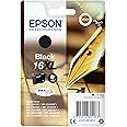 Epson 16XL Black Pen & Crossword High Yield Genuine, DURABrite Ultra Ink