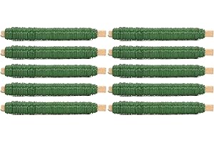 Novatool - Alambre de alambre (0,65 mm, para manualidades, jardín)