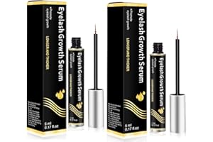 BETYBOPT 2PCS Sérum Cils Pousse sans hormones,Sérum pour sourcils,Eyelash Serum,Sérum lifting des cils,Sérum naturel pour la Croissance des cils,pour des Cils et des Sourcils plus Longs et plus épais(10ml)