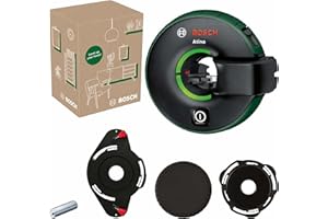 Bosch All-in-One-Linienlaser Atino der 2. Generation, abnehmbares und feststellbares Maßband (horizontale oder vertikale Ausrichtung, Befestigung an rauen und glatten Oberflächen, E-Commerce Karton)