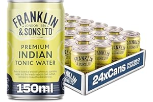 Franklin & Sons Barattoli 24 x 150 ml (Premium India Tonic Water)