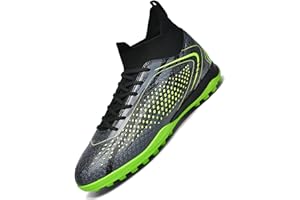 Donbest Boys Football Boots Kids Football Shoes AG FG Cleats Astro Turf Trainers Professional Spikes Competition Soccer Shoes