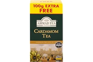 Ahmad Tea London Cardamom Tea, Thé Noir à La Cardamome, 500 g