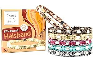 DALIAS DOGS EM-Keramik-Halsband für Hunde & Katzen - Maßanfertigung EM-Band Original US-Paracord (51-60 cm, Bordeauxrot)