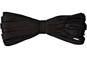 Fabmania® Cordones Cordones planos de algodón de 8/9 mm de ancho - Reemplazo adecuado para todos los zapatos deportivos casuales Botas Hombre Mujer (1 par)