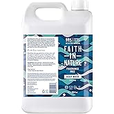 Faith In Nature Natural Fragrance Free Body Wash, Sensitive, Vegan & Cruelty Free, No SLS or Parabens, 5L Refill Pack
