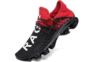 Fushiton Mens Fashion Trainers Running Shoes for Men Tennis Shoe Walking Blade Sneakers Breathable Athletic Sport