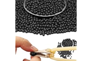 STOUCLA Harte Tonkugel, 500g 9 mm Schlammkugel, Tonkugeln Schleuder, für Schleudert Übungen, passend für die meisten Steinschleudern