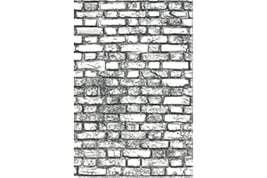 Sizzix 3-D Texture Fades Dossier de gaufrage Mini maçonnerie par Tim Holtz, 665462