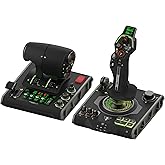 Turtle Beach VelocityOne Flightdeck - Joystick et Manette du Système de Simulation Universelle HOTAS avec écran tactiles, HUD