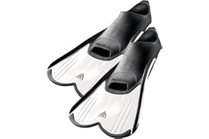 Cressi Light Fins - Light and Powerful Short Fins for Swimming/Snorkelling Adults and Children Unisex