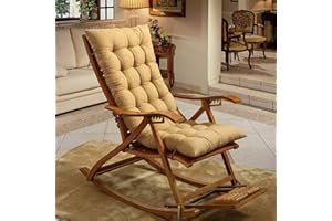 HUIPYOU Cuscino Imbottito per Poltrona Sdraio Relax (120 cm), Cuscino per Sdraio Lettino, Ideale per Interni ed Esterni, Giardini, Cortili, terrazzi