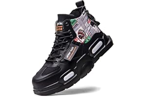 FUSHITON Scarpe Hi-Top da Uomo Moda Sneaker Bassa Sneaker da Corsa Scarpe Sportive da Passeggio per Fitness