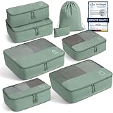8 Pieces Organizer Suitcase Storage Organizer Suitcase Packing Cubes, Travel Suitcase Storage Bag for Luggage Backpacks