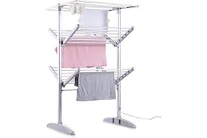 Minky Vertex Tower SureDRI Heated Airer, 15m Drying Space and 14Kg Capacity, Electric Drying Rack, Fast Drying Heated Clothes Airer, Compact & Portable Electric Clothes Dryer
