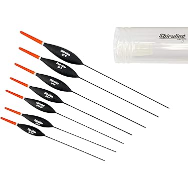 Kit Galleggianti JIGGA Deluxe 2 Pezzi + Fermi In Gomma – Pesca A Galla Perfetta Per Carpe, Trote E Pesca In Acqua Dolce