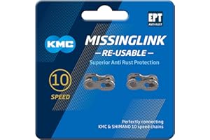 KMC 10 Speed Missinglink, Collegamento Unisex Adulto
