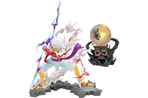 PQKL-party Figurine One Piece Luffy,Figurine Luffy,28cm Luffy Gear 5,One Piece Figurine,Figurine Luffy Gear 5,Figurine One Piece Luffy Gear 5,Fan Collection Figurine, Ornements de Bureau Cadeau