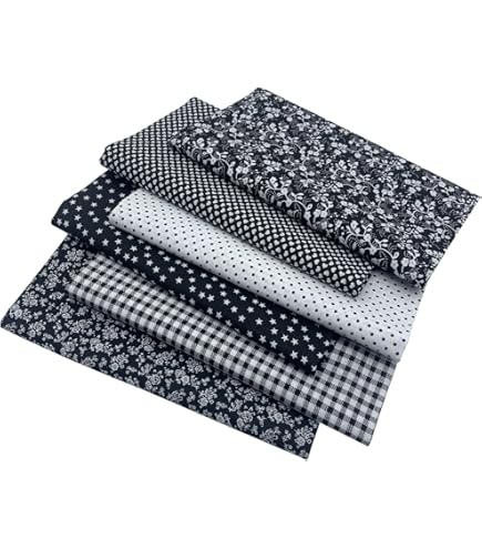 AWYY 8 Pezzi Tessuto Di Cotone Dei Cartoni Animati, Tessuto Di Cotone - Foto 4