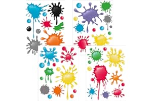 BEPSYOM 4 Piezas en un Set, Pegatinas para Coche, Decorativas para Puertas, Ventanas, Vidrio, Parachoques Trasero, Resistente a Las Condiciones climáticas, para Coches (22 X 30 cm)