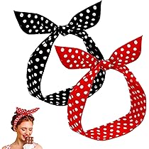 WERFORU Damen Midi Rock - Retro 50er Jahre Rock Mit Punkten & Schleifengürtel