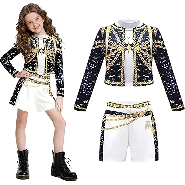 Halloween Kids Kpop Hunter Kostuum Feest Outfit
