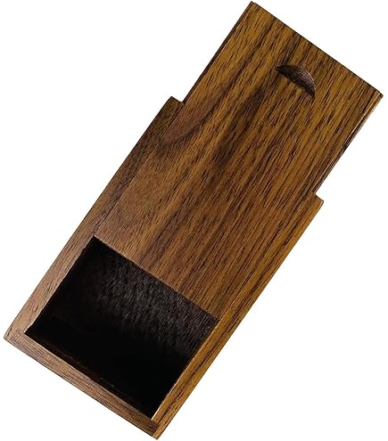 RAW Cache Box MINI: Scatola in Legno e Vassoio per Rollare Magnetico