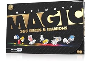 Marvin's Magic - zestaw magii dla dzieci - 365 magicznych sztuczek i iluzji | Magiczna sztuczka dla dzieci | Zawiera karty Svengali, sztuczkę flash