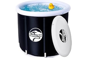 Keystone Peak Ice Bath - NEU 2023 - Booste Dein Immunsytsem & verbessere die Regeneration + Kaltbadewanne +Tragbares Eisbad für Athleten & Navy Seals + Eiswasserbad + Kaltwassertherapie