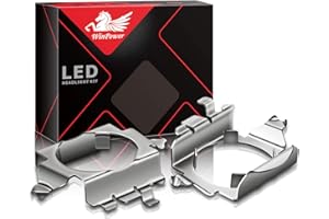 ‎WINPOWER WinPower H7 LED Birne Base Clips Adapter Halter Haltefedern Unterstützung Umwandlung Zubehör Kompatibel mit Volkswagen/Ford/Mercedes/Toyota/Opel/Volvo/Skoda/Nissan die meisten Modelle usw., 2 Stücke
