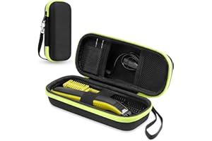 TUNYINSH Guscio rigido da viaggio per Norelco Uomo Hybrid Trimmer e Rasoio (Verde)