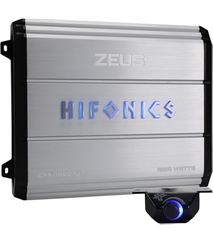 Hifonics Hifonics ZXX-3200.1D Zeus Max Mono Amplifier : Amazon.in