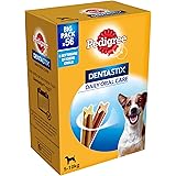 Pedigree Dentastix Snack per la Igiene Orale, Cane Piccolo 5-10 kg Confezione Scorta, 56 Bastoncini - 8 x 110 gr