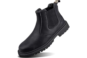 IYVW Sicherheitsschuhe Herren Damen S3 Luftkissen Arbeitsschuhe Leicht Sportlich rutschfest Schutzschuhe Dämpfung Stahlkappe