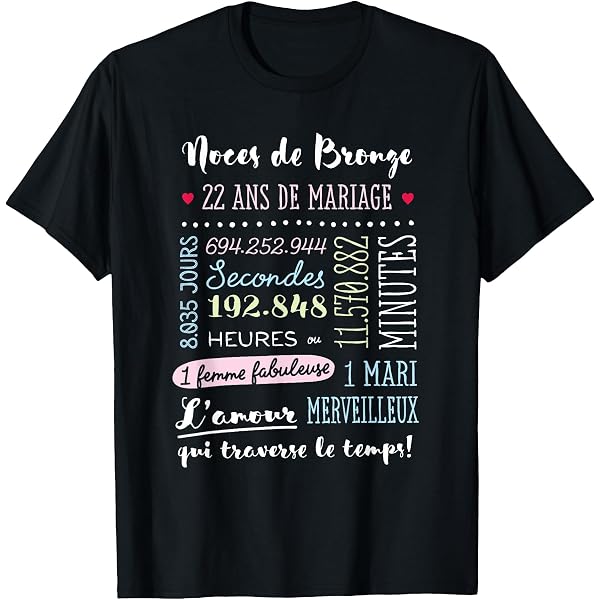 Sweatshirt Cadeau Noces De Béryl - Idée Romantique Pour 23 Ans De Mariage - Cadeau Personnalisé Anniversaire Couple