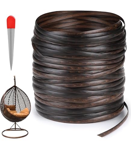 EXCEART Kit Riparazione Sedie In Rattan - Attrezzi Per Tessitura E Riparazione Cesti In Vimini - Foto 10