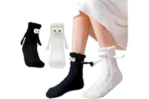 H HYDRO SIP Magnetic Socks 2 Pairs, Friendship Socks, Gifts for Men and Women, Funny Magnet Socks, gift for her, gift for women, gifts for women Novelty Socks By Hydro.