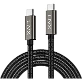 LivX ULTRA USB C to USB C Kablo 240W PD 3.1 Hızlı Şarj, 20Gbps Veri Transferi, 4K@60Hz G&ouml;r&uuml;nt&uuml; Aktarımı, USB 3.2 Gen2 Type-C 