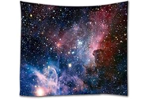 goodbath Space tapestry, Universe Nebula Galaxy Star Tapestries Wall Hanging for Living Room Bedroom Dorm, 80 x 60 Inch, Colorful