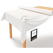 Tenda Decorativa Per Arco Nuziale WEDLINE - Tessuto Non Tessuto 80cm X 50m, Bianco, Per Matrimoni E Feste