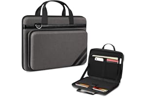 FINPAC Custodia per Tablet, per Samsung Tab A9+/S9 FE/A8, iPad Pro 11 M4/M2/M1 2024-2018, 11" iPad Air M2, 10.9"/10,2" iPad, 10.9" iPad Air 5/4, Lenovo 11", Borsa a Tracolla con Tasca per Accessori