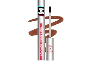 iMethod Lip Stain - Lip Liner Stain, Long Lasting Lip Stain Peel Off, Waterproof Stay On All Day, Transfer-Proof, Highly Pigmented, Natural Instant Peel Off Lip Stain Color, Coffee