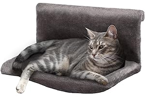 Petlicity Warm and Cosy Pet Cat and Dog Radiator Bed (Grey)