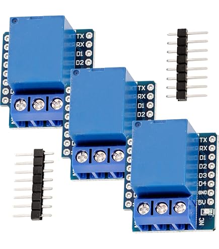 ESP8266 Mini NodeMCU WiFi Development Board - 3 Stuks Met CH340G - ESP8266-12F Module, Compatibel Met Arduino, Micro-USB, 4MB Flash, 11 I/O Pinnen