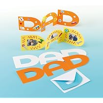 Baker Ross Vatertags Aufkleber – 200 Stück Schaumstoff-Sticker Für Basteln, Karten & Scrapbooking