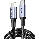 UGREEN USB C to USB C Cable 100W Fast Charge Type C Data Lead Compatible with MacBook Air iPad Pro 2021 Galaxy S22 S21 Ultra 