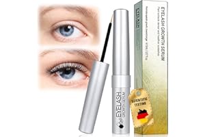 NAILPRETTY Serum Pestañas Crecimiento De Larga Duración, Calidad Sérum crece pestañas, Fortalecedor y Engrosador de Pestañas Largas, fácil y rápida aplicación (5 ml)