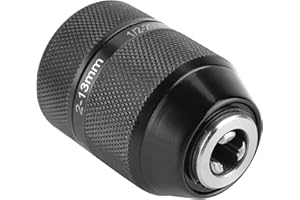 YANMIS Portabrocas, Portabrocas sin llave de metal 1/2-20UNF Taladro autoblocante de 13 mm Montaje de portabrocas Taladro sin llave